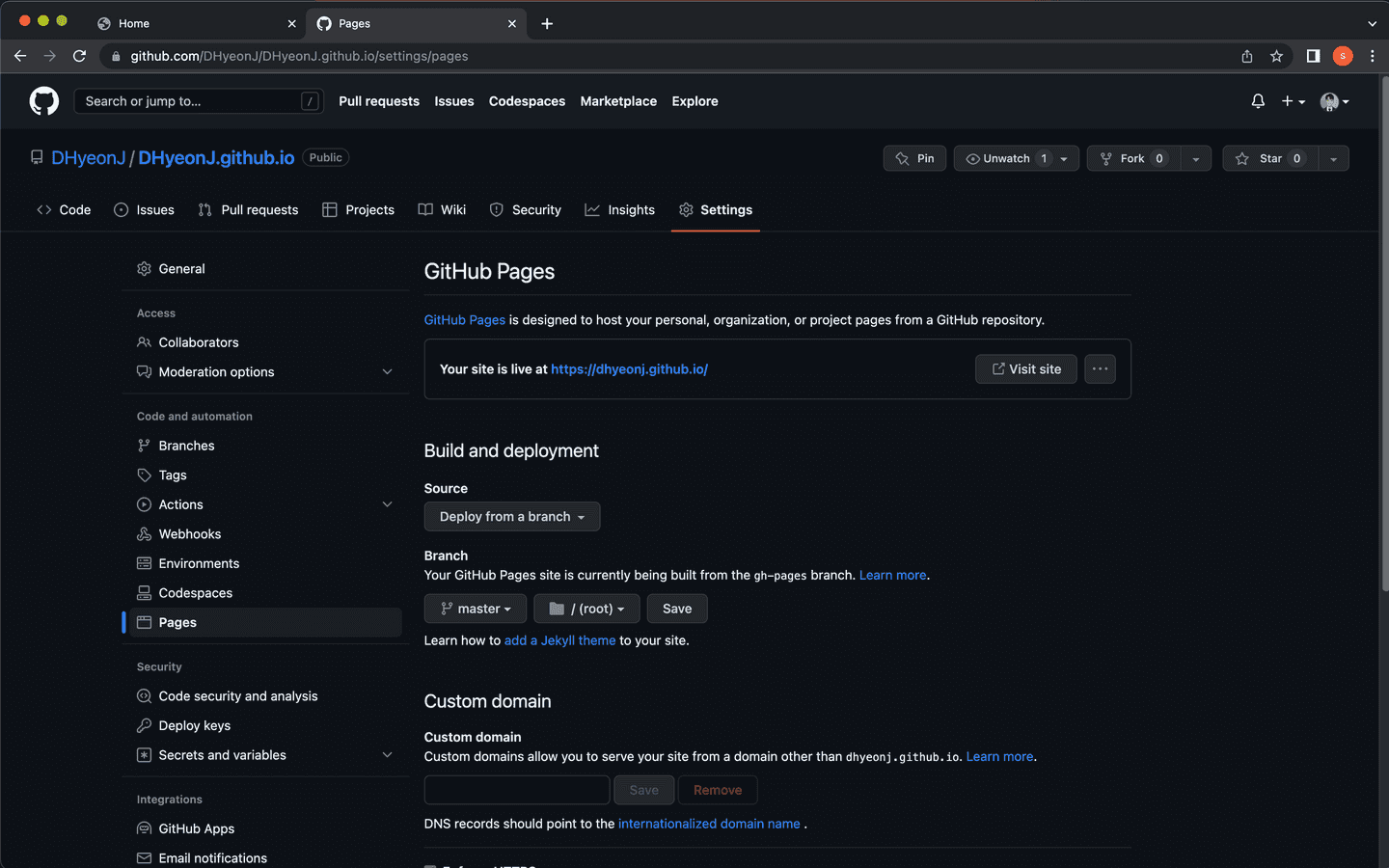 Gatsby 테마로 GitHub Blog 만들기